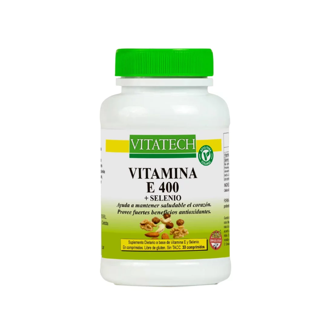 VITATECH - Vitamina E400 + selenio x 30 comp