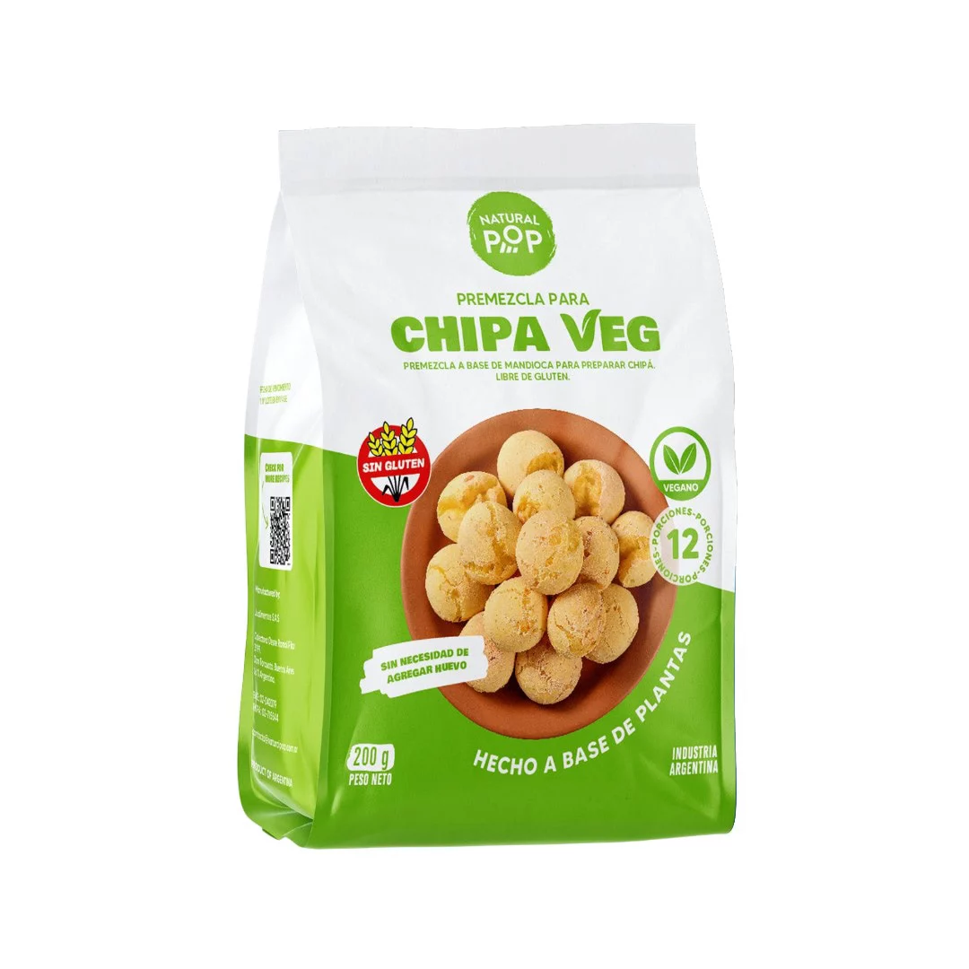 NATURAL POP - Premezcla chipa veg  x 200g