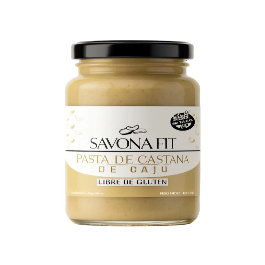 SAVONA FIT - Pasta de castañas de caju x 180cc