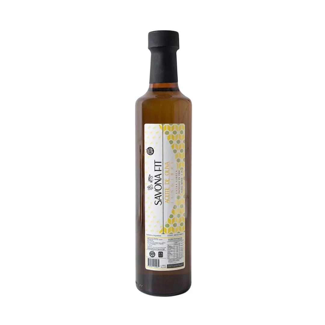 SAVONA FIT - Aceite de oliva extra virgen sabor jengibre x 500ml