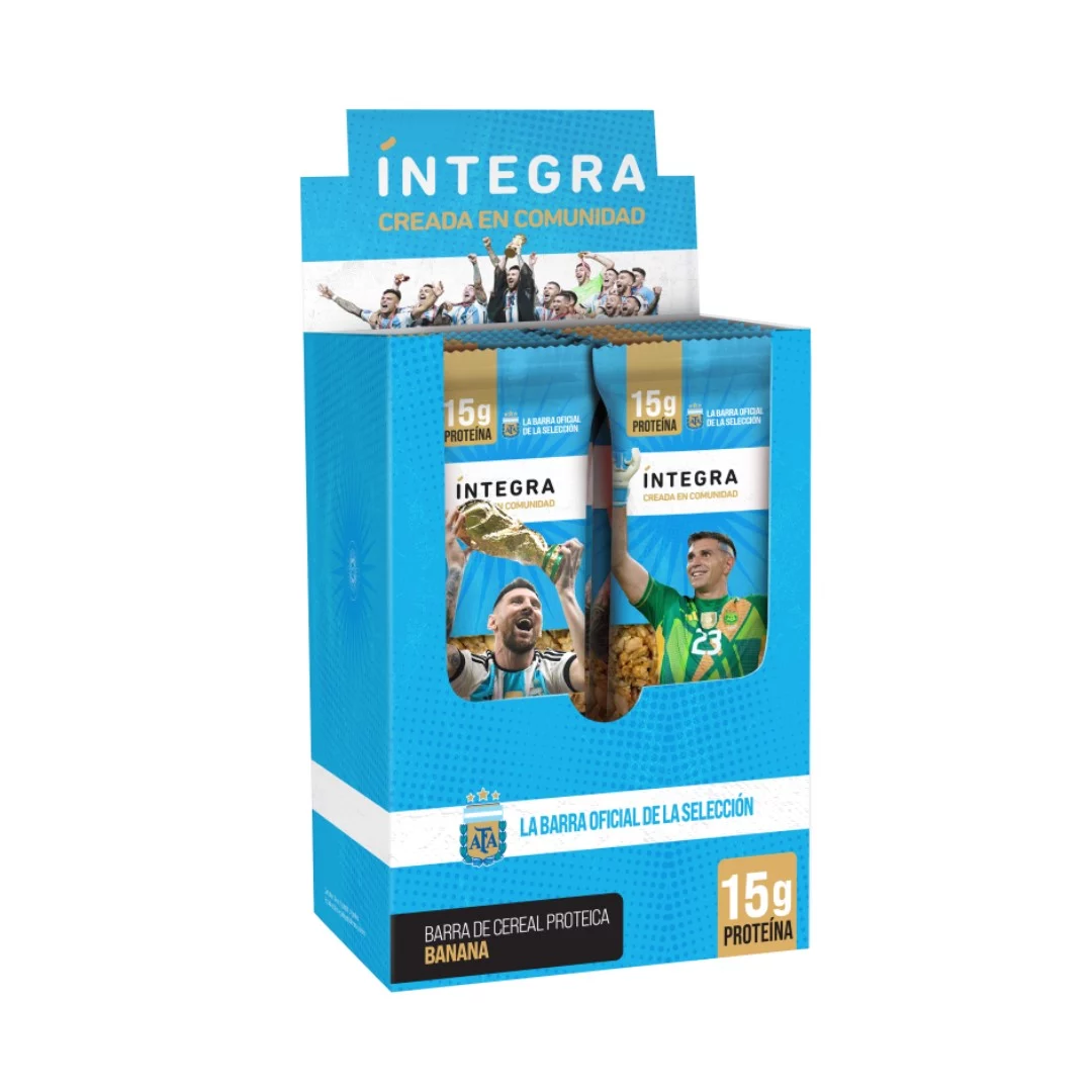 INTEGRA - Barra proteica AFA - Banana x 43g
