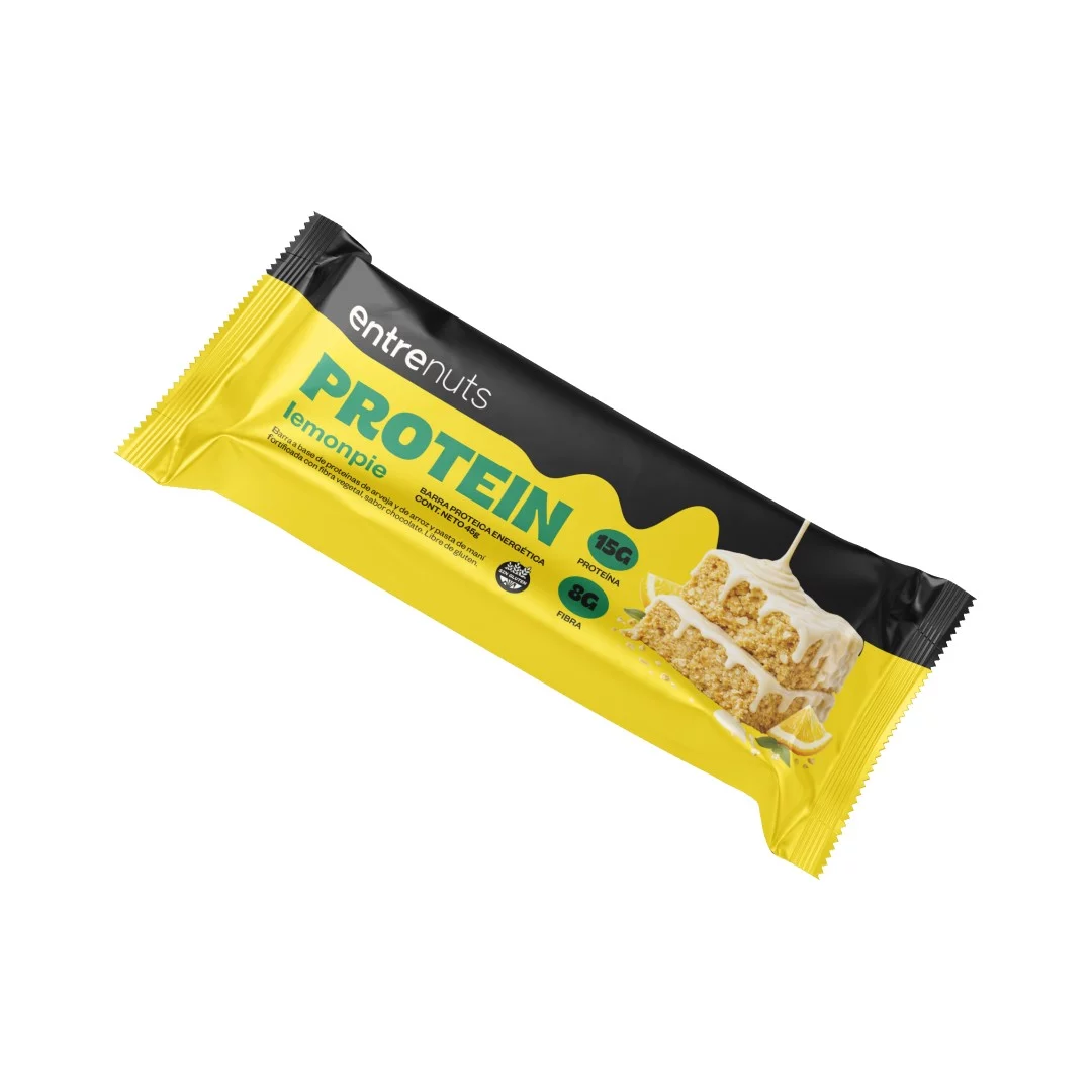 ENTRE NUTS - Barra proteica - Lemon pie x 45g