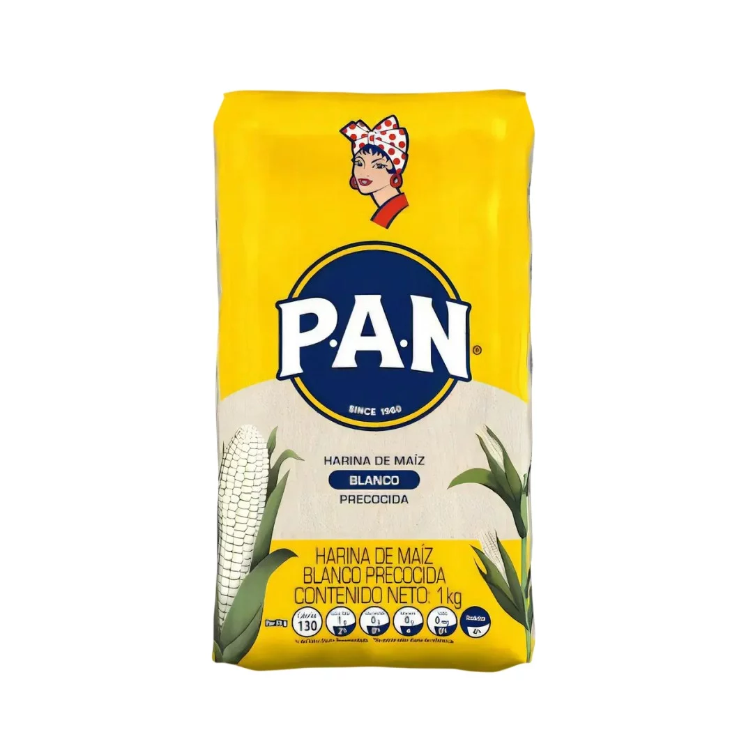 PAN - Harina para arepas (blanca) x 1kg