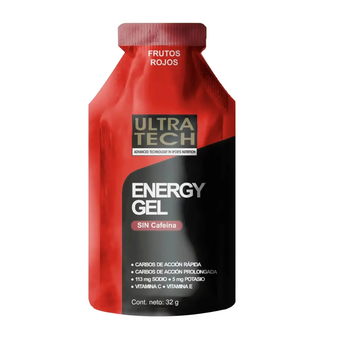 ULTRA TECH - Energy gel - Frutos rojos x 32g