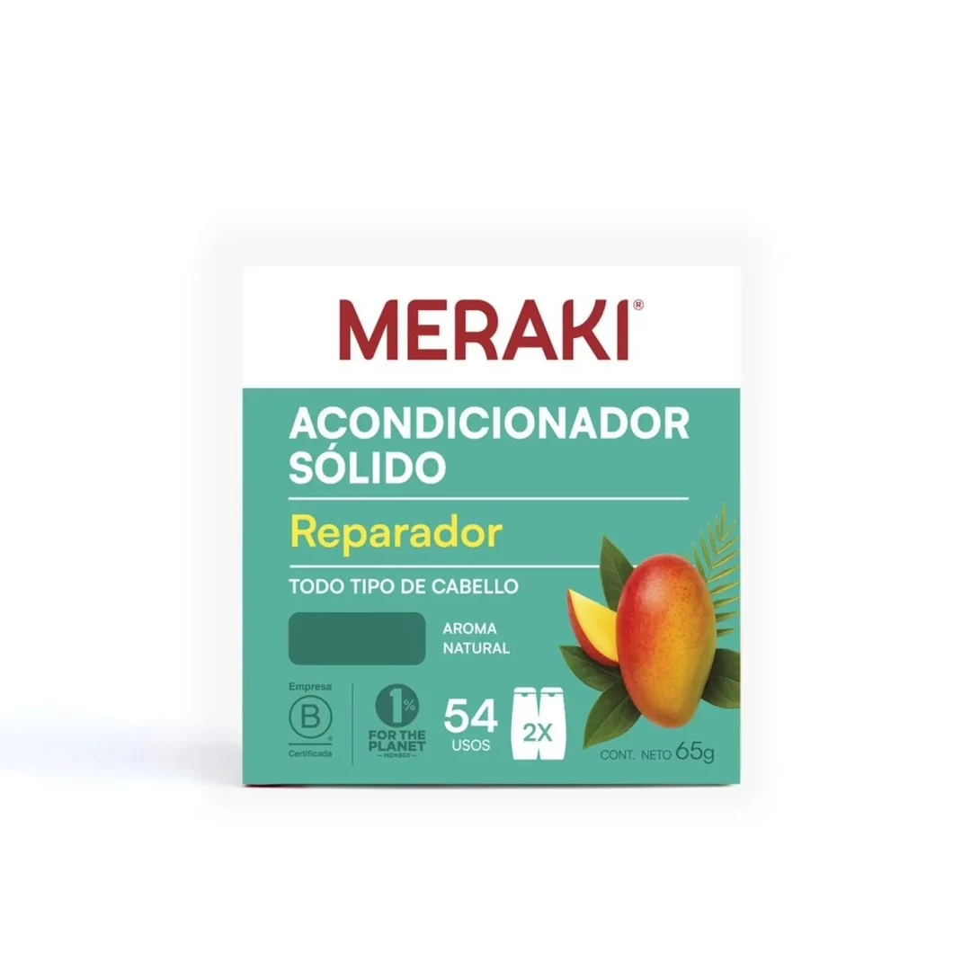 MERAKI - Acondicionador solido Reparador 50g