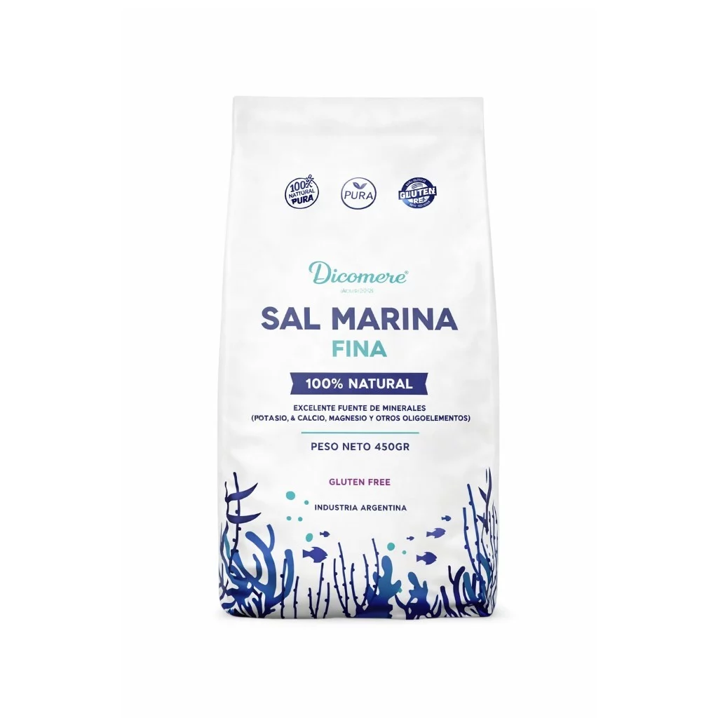 DICOMERE - Sal marina fina SIN TACC x 450g