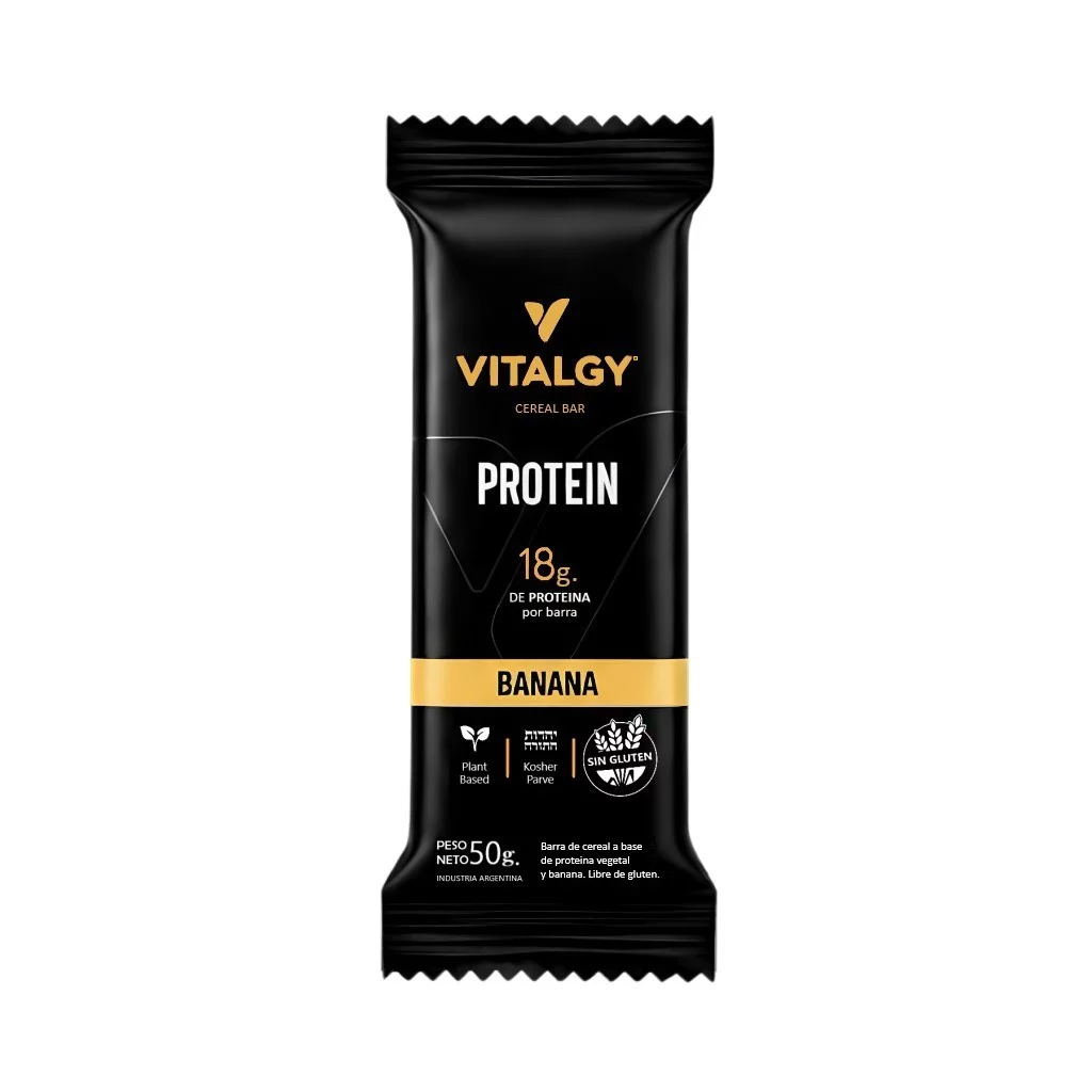 VITALGY - Cereal Bar Protein - Banana x 50g