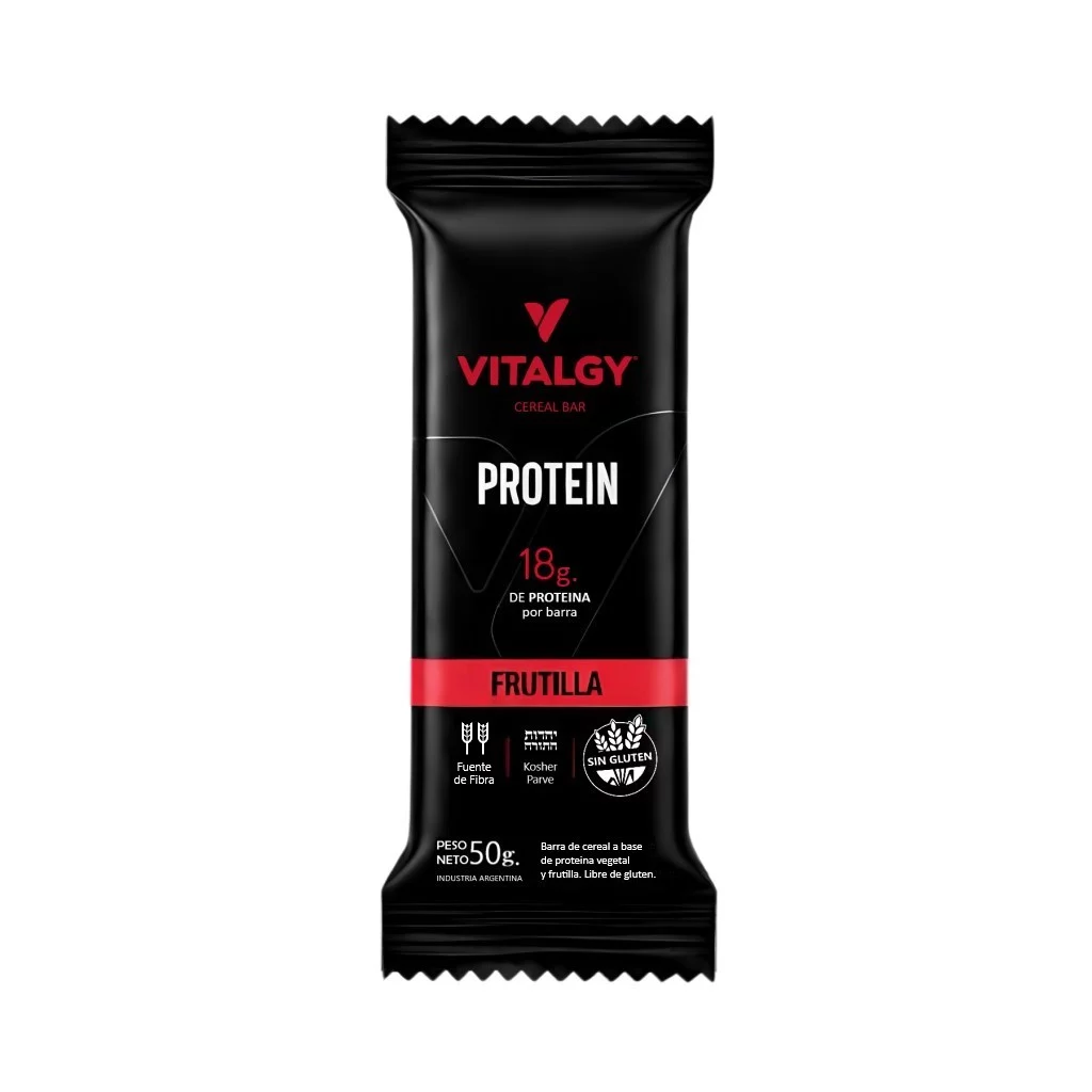 VITALGY - Cereal Bar Protein - Frutilla x 50g
