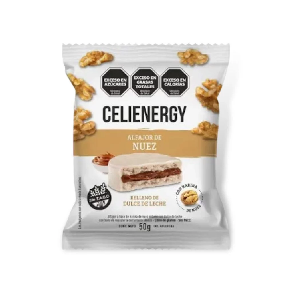 CELIENERGY - Alfajor de nuez