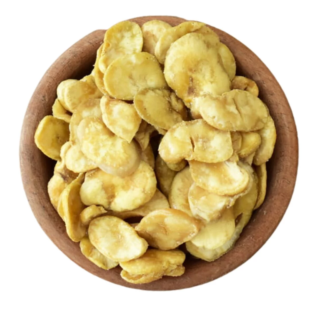 Habas fritas saladas