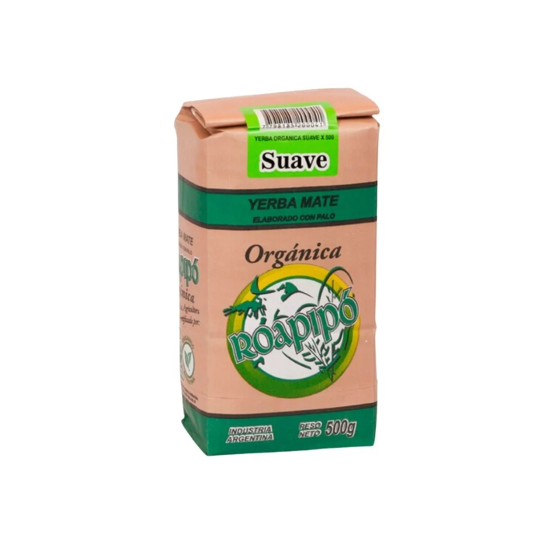 ROAPIPO - Yerba mate suave organica x 500g