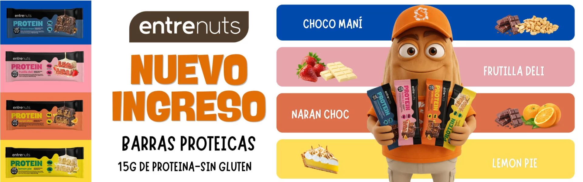 Banner entre nuts mino